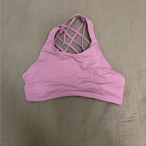 Lululemon Athletica Lavender Strappy Sports Bra